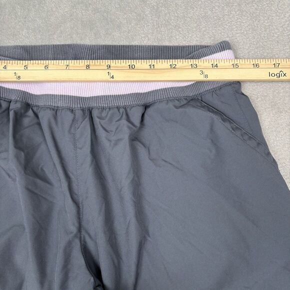 Vintage Y2K Nike Track Pants Womens Large Essential Wide Leg Baggy Jogger Sweats - Picture 8 of 13